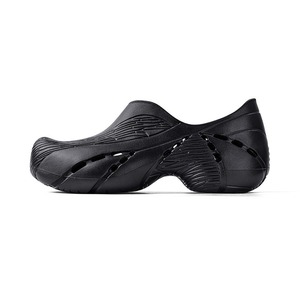 Chaussures de chef pour hommes, sandales sabots d'été à enfiler, protection des orteils, antidérapantes, idéales pour la marche en rivière et la plage, chaussures en maille - Product Image 5