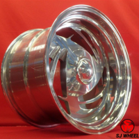 Jantes forgées SJ Polished Racing Style 16 17 18 20 22 24 26 5x108 pour Ferrari 360 Modena 355 348 F430, voitures de sport performantes