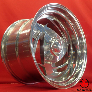 ล้อฟอร์จ SJ รุ่น Polished Racing Style ขนาด 16 17 18 20 22 24 26 5x108 สำหรับรถ Ferrari <span class=keywords><strong>360</strong></span> Modena 355 348 F430 รถสปอร์ตสมรรถนะสูง - Product Image 5