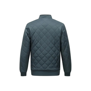 High Quality Premium High Street Bomber Jacket Men Women <b>Covered</b> <b>Button</b> Closure Stand Collar Eco-Friendly Breathable Quick Front - Product Image 2