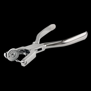 Pinza perforadora ergonómica manual de acero inoxidable Clase I autoclavable ANISWORTH para instrumentos de dique de goma de MEDITECH INDUSTRY - Product Image 4