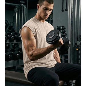 Camisetas sin mangas de estilo urbano para hombre, vintage, hipster, al por mayor, personalizadas, de alta calidad, de verano, retro - Product Image 3