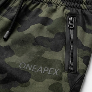 Conjunto Deportivo de Camuflaje para Hombre, Chaqueta Deportiva con Cierre Completo, Pantalones Jogger, Ropa Deportiva para Entrenamiento, Gimnasio, Running, Logotipo Personalizado - Product Image 4