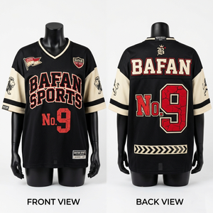 Maillot de football personnalisé pour femmes, respirant, en micro-mesh polyester, bleu poussière, orange, blanc, panneaux contrastés, maillot de football pour femmes - Product Image 4