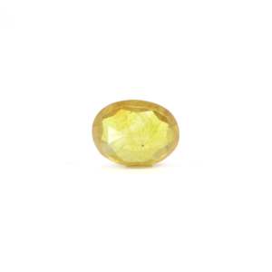 Natural Yellow Sapphire 4.8 Carat Certified Loose Gemstone Pear Cut Wholesale - Product Image 2