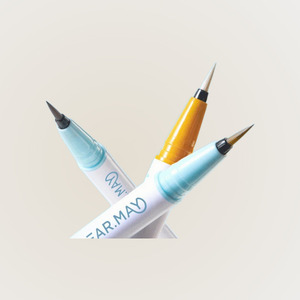 เครื่องสำอางเกาหลี DEARMAY K-Beauty Tangerine Under-Eye Dual Liner ผลิตในเกาหลี อายไลเนอร์น่ารัก กันน้ำ - Product Image 6