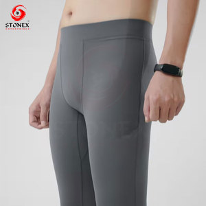 Leggings Personalizados para Hombre, de Secado Rápido, Compresión, Spandex, Poliéster, Transpirables, Antibacterianos, Cintura Elástica de Alta Elasticidad - Product Image 3