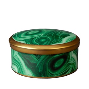Colección de Gemas de Malaquita Serie Prestige Adornada con Opulencia Esmeralda y Radiante Esplendor Real - Product Image 3