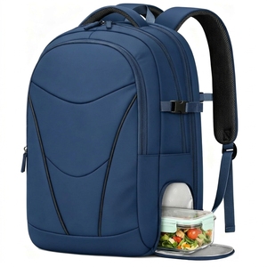 Sac à dos isotherme pour ordinateur portable, résistant à l'eau, pour le travail, l'école, les voyages, sac à dos de jour, compatible avec un sac isotherme de 15,6 pouces - Product Image 1