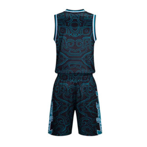 Uniforme de basketball haute performance avec panneaux respirants, coupe confortable - Product Image 3