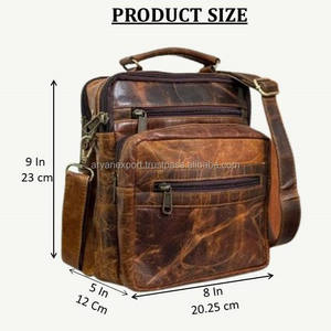 2025 New Customized Travel Shoulder <b>Bag</b> Genuine Leather Trendy Fashion <b>Men's</b> Messenger <b>Bag</b> Designer <b>Small</b> Crossbody <b>Bag</b> <b>for</b> <b>Men</b> - Product Image 2