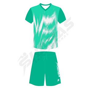 Ensemble de maillots de football pour hommes SHAHAS INTERNATIONAL, col en V, manches courtes, polyester respirant, uniformes pour toutes les saisons, vêtements de sport - Product Image 2