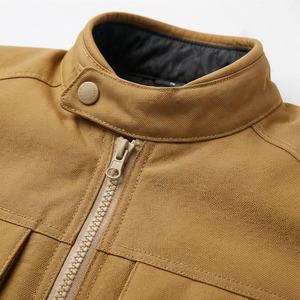 แจ็คเก็ตมอเตอร์ไซค์หนังวัวแท้พรีเมียมรุ่นใหม่ ทรงเข้ารูป สวมใส่สบาย มีไซส์พลัส สำหรับขี่ในฤดูหนาว สีสันปรับแต่งได้ - Product Image 4