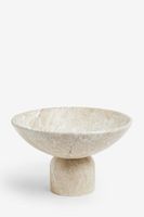 Bol en marbre travertin beige de qualité supérieure pour la décoration intérieure de villas de luxe, appartements, hôtels et restaurants, idéal pour les fêtes, écologique