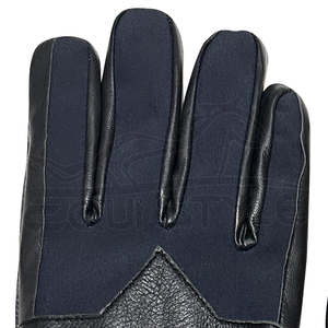 Gants de chasse en cuir de mouton et toile, design personnalisé, style unisexe, nouvelle arrivée, gants d'hiver pour l'extérieur, résistants au froid, compatibles avec les écrans tactiles - Product Image 3