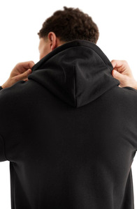 Sweat-shirt à capuche pour homme avec logo personnalisé – Sweat-shirt d'hiver en molleton 100 % coton avec graphisme brodé - Product Image 4