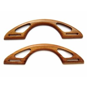 Asa de Madera Ecológica Sólida para Bolsos, Artesanías de Bambú y Madera Hechas a Mano para Regalos y Manualidades - Product Image 6