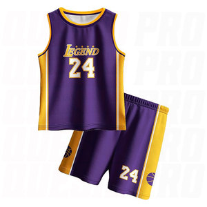 Uniforme de Baloncesto Ligero para Hombre, Conjunto de Camiseta y Pantalones Cortos de Baloncesto Morados de Alta Calidad para Deportes de Equipo - Product Image 1