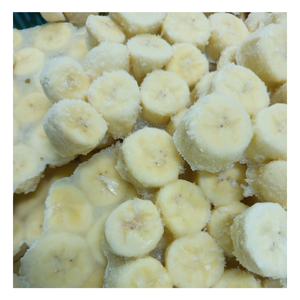 Premium Frozen Banana Slices from Vietnam Manufactured with Advanced IQF Technology Preserving Natural Flavor Texture - Product Image 1