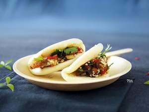 Assiette en feuille d'arec de qualité supérieure, 10 pouces, gravée, finition lisse, durable, pour fêtes et mariages en extérieur - Product Image 3