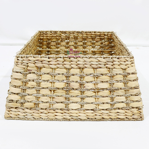 Artex Dong Thap Factory Soporte de árbol de Navidad tejido a mano decorativo Base de algas marinas naturales para vacaciones - Product Image 2