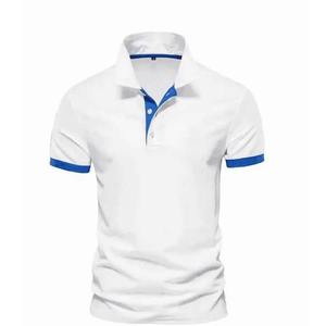 สินค้ามาใหม่ 2026 เสื้อยืดลำลองผู้ชายสีพื้น ระบายอากาศ แห้งเร็ว เสื้อโปโลผู้ชายไซส์ใหญ่ - Product Image 5