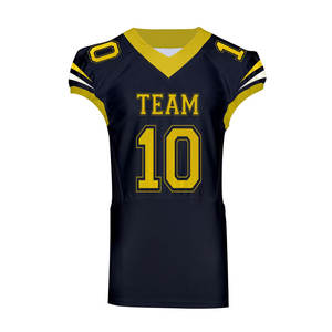 Uniforme de Fútbol Americano al por Mayor, Jersey Personalizado con Logotipo, Bordado en Tela Tackle Twill, Uniforme para el Día del Partido - Product Image 4