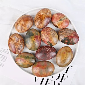 Venta al por mayor de piedras de jaspe Cherry Creek de alta calidad, cristales naturales impresionantes, piedras de palma curativas, gemas de cristal en oferta. - Product Image 3