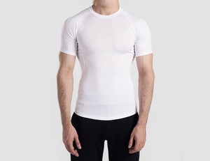 Camiseta de Compresión de Manga Corta, Secado Rápido, para Entrenamiento, Deportes, Gimnasio, Ejercicio, Camiseta Deportiva - Product Image 1