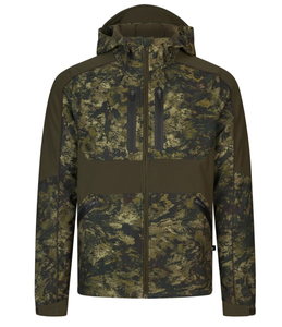 Men's Camouflage <b>Soft</b> <b>Shell</b> <b>Hooded</b> <b>Jacket</b> Waterproof Breathable Outdoor Hiking Coat Regular Fit All Seasons - Product Image 2