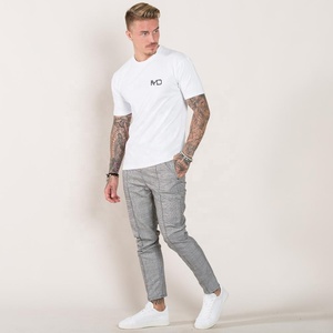 เสื้อยืดผู้ชายไซส์ใหญ่ปักลายแบบกำหนดเอง ผ้าฝ้าย 100% สไตล์วินเทจ เสื้อยืดหนาน้ำหนักมากสำหรับผู้ชาย เสื้อผ้าขายส่ง - Product Image 2