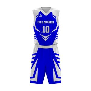 Wholesale Best Selling Customized Logo Slim Fit Men Basketball Uniform / Breathable Material Men Basketball Uniform - Product Image 5