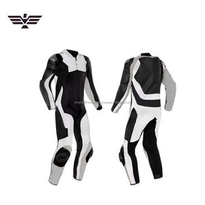 ชุดหนังมอเตอร์ไซค์สำหรับแข่งรถแบบชิ้นเดียวสำหรับผู้ชาย รุ่นพรีเมียม สีสั่งทำพิเศษ กันน้ำ ได้รับมาตรฐาน CE ใช้ได้ทุกฤดู - Product Image 6