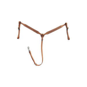 Martingala de Cuero para Caballo con Diseño Cosido para Equitación - Product Image 1