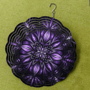 CIFbuy Girandola Solare Eolica 4 in 1 per Esterni, Decorazione per Giardino, Patio, Cortile, Balcone - TikTok per Servizio Ritiro Temu - Product Image 2