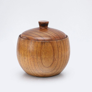 Recipiente Hermético para Especias de Madera Hecho a Mano, Apto para Lavavajillas, Ecológico, de Gran Capacidad, para Almacenamiento de Café en la Cocina - Product Image 2
