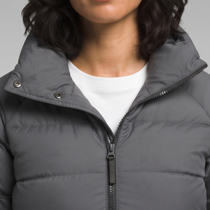 Casual Down Padded Jacket Women Winter Warm <b>Lightweight</b> Quilted Turn Down Collar Padded <b>Coat</b> <b>Ladies</b> Outdoor Casual Padded <b>Coat</b> - Product Image 4