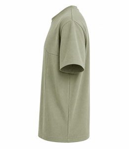 Camiseta de Hombre, Cuello Redondo, Manga Corta, Corte Regular, Tejido de Punto, Informal, de Secado Rápido, Transpirable, Ecológica, Venta al Por Mayor, Premium - Product Image 4