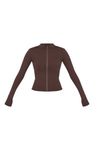 Veste de yoga sans couture pour femmes, vente en gros personnalisée, haute qualité, respirante, pour la course à pied, la gym, le fitness, avec fermeture éclair - Product Image 5