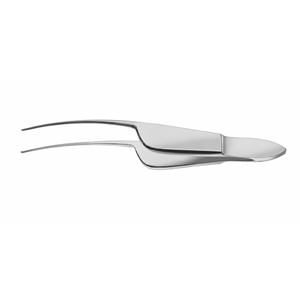 คีมจับกระจกตา Fischer-Arlt Iris Forceps 1x2 ฟัน  สำหรับงานจุลศัลยกรรมจักษุ  ทำจากเหล็กกล้าไร้สนิม  นำกลับมาใช้ใหม่ได้  ได้รับการรับรองมาตรฐาน CE - Product Image 1