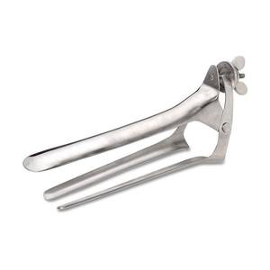 Spéculum vétérinaire réutilisable Mahersi Polanski de qualité supérieure en acier inoxydable allemand 35 CM 2 en 1 lames Haute qualité Hôpital Bétail - Product Image 3