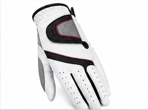 Guantes de Golf de Piel de Oveja Cabretta Blanca de Alta Calidad, Transpirables, con Agarre Suave, para Hombre y Mujer, Mano Izquierda, Logotipo en Color, OEM - Product Image 2
