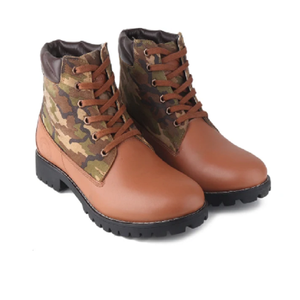 Heritage Tan – bottes décontractées à lacets pour hommes, chaussures confortables à la cheville pour les voyages, la marche en plein air et les aventures du week-end - Product Image 4