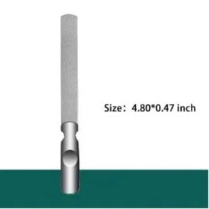 1pcs <b>Nail</b> <b>File</b> Stainless Steel Professional Exfoliating Double Sides Sandpaper For Custom Logo Top High Quality <b>Nail</b> <b>File</b> - Product Image 3