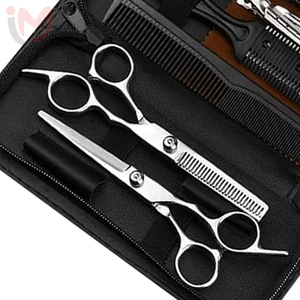 High Quality Durable Stainless Steel Professional <b>Salon</b> Tools Barber Kit Thinning Scissors Customized Color Custom Size OEM/ODM - Product Image 3