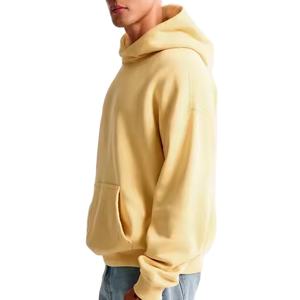 Sweats à capuche zippés personnalisés pour hommes grande taille Boxy Fit sweat à capuche épaule tombante fermeture éclair épais surdimensionné sweats à capuche zippés unisexe 2026 - Product Image 4