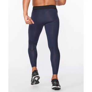 Factory Rate <b>Compression</b> <b>Tights</b> Athletic <b>Men</b> Elastic Waist Spandex/Polyester Fitness Workout Leggings - Product Image 3