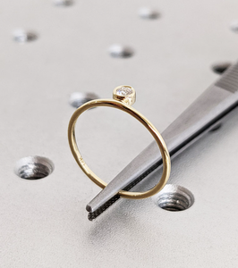 Anillo de Diamante Cultivado en Laboratorio con Certificado IGI, Chapado en Oro de Lujo, Corte Brillante, Diseño Clásico, para Mujer, Compromiso, Boda, Aniversario, Fiesta - Product Image 3