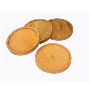 Wholesale Price Mango Wood Coaster <b>Set</b> for Home Decor Coffee Table Dining Table Office <b>Desk</b> Use Kitchenware Coaster - Product Image 4