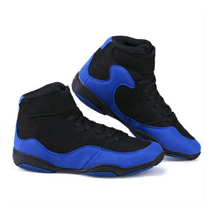 Chaussures de boxe sur mesure, confortables et durables, avec amorti équilibré et design stable. - Product Image 1